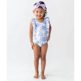 Pristine Blooms Girl's Swim Suit