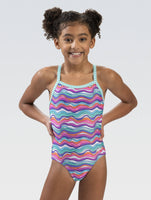 Wiggle Crisscross Back Girls Swim Suit