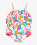 Tropical Adventure Girl's Swim Suit
