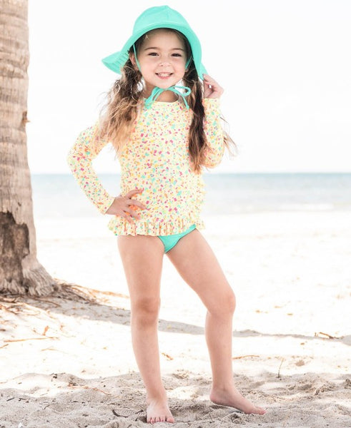 Confetti Beach Girl's Swim Suit