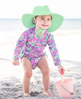 Violet Valley Girl's Swim Suit