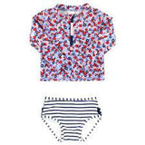 Red White and Bloom Girl’s Swim Suit