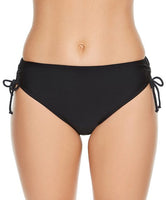 Women's Black Tie Swim Bottoms