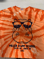 Summer 2021 Orange Tie - Dye Shirt